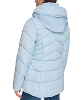 Tommy Hilfiger Women's Hooded Puffer Coat