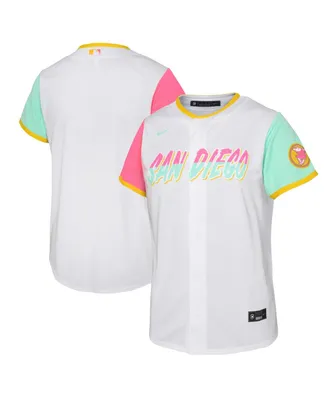 Infant Boys and Girls Nike White San Diego Padres City Connect Replica Jersey