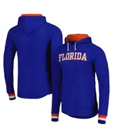 Men's Mitchell & Ness Royal Florida Gators Legendary Raglan Pullover Hoodie