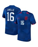 Men's Nike Rose Lavelle Royal Uswnt 2023 Away Replica Jersey