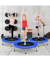 Costway 38" Mini Folding Trampoline Portable Recreational Fitness Rebounder