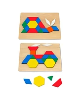 Melissa & Doug Pattern Blocks and Boards