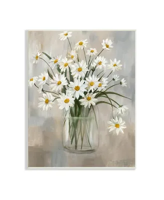 Stupell Industries Daisy Bloom Abstract Flowers Wall Plaque Art, 13" x 19" - Multi