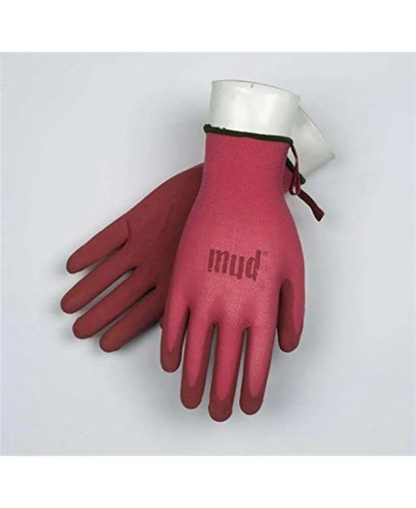 Mud Gloves Mud Simply Mud Gloves, Pomegranate, Size Large