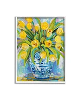 Stupell Industries Expressive Tulips Painting Framed Giclee Art, 16" x 1.5" x 20" - Multi