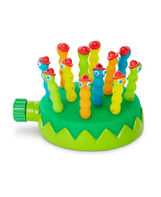 Melissa & Doug Sunny Patch Splash Patrol Outdoor Sprinkler Toy with Hose Attachment