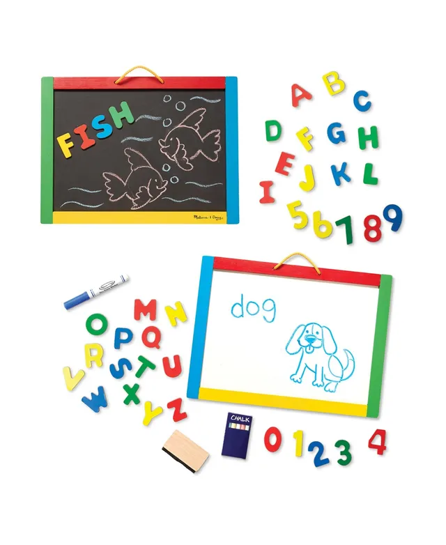 Melissa & Doug Magnetic Chalkboard/Dry Erase Board