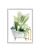 Stupell Industries Various Plants in Vintage-Like Tub Framed Giclee Art, 24" x 1.5" x 30" - Multi