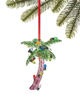 Holiday Lane Feliz Navidad Coconut Tree Ornament, Created for Macy's