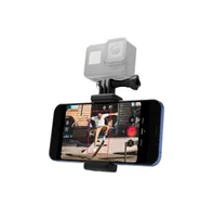 Pivo Action Mount Lightweight Smartphone Holder Stand with Universal Clamp Adapter ¼ inch Thread for GoPro and Action or Mirrorless Cameras