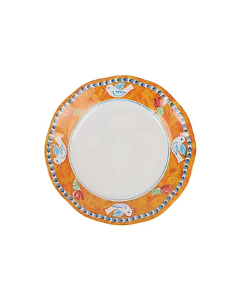 Vietri Melamine Campagna Uccello Salad Plate