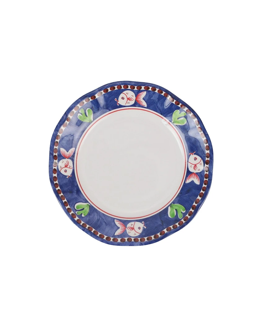 Vietri Melamine Campagna Pesce Salad Plate