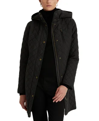 Lauren Ralph Women's Quilted Coat, Created for Macy's