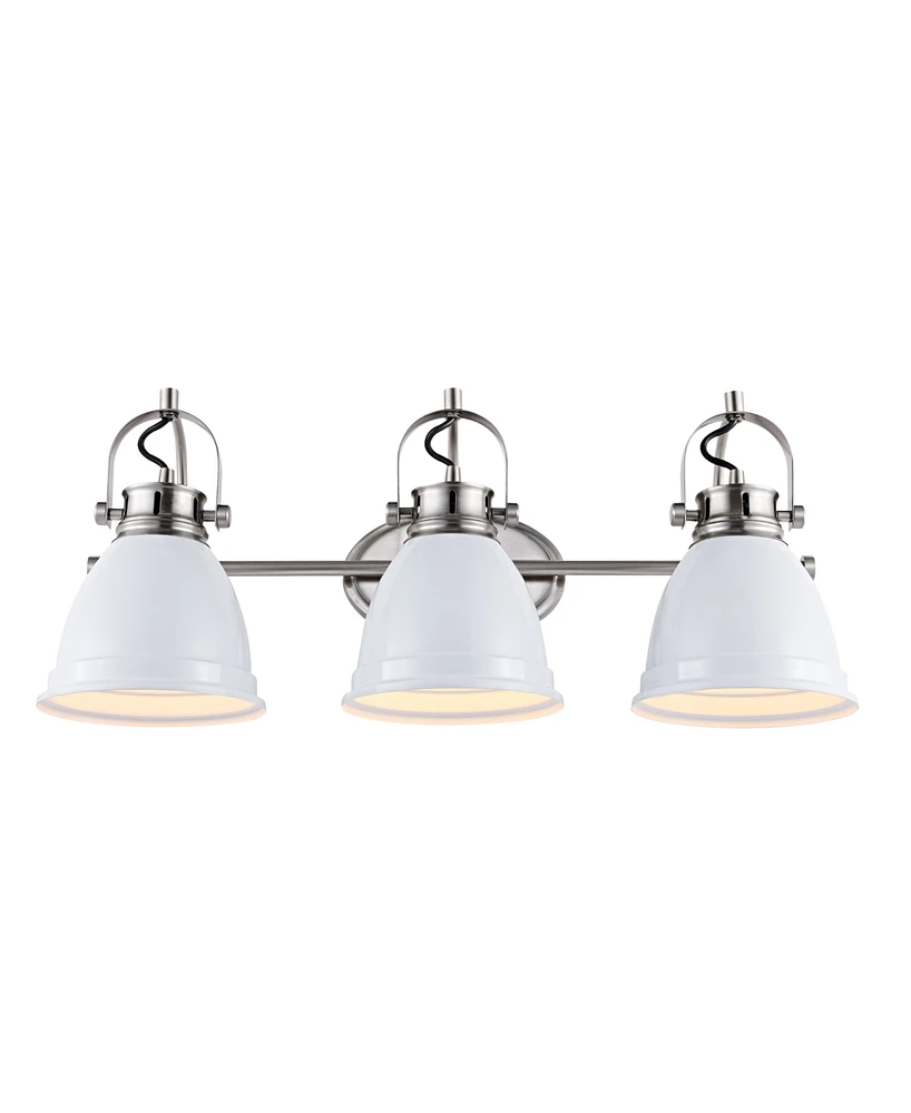 Phineas 25.5" 3-Light Farmhouse Bohemian Iron Led Vanity