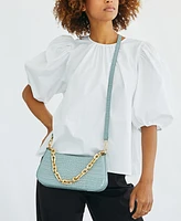 Like Dreams Dreamer Embossed Small Shoulder Bag