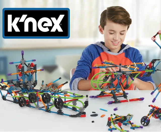 Knex Intermediate 60 Model Building Set, 395 Piece