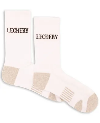 Lechery Unisex European Made Sport Crew Socks