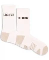 Lechery Unisex European Made Sport Crew Socks