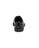 Johnston & Murphy Big Boys Holden Plain Toe Leather Shoes