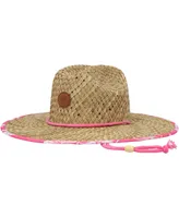Women's Roxy Natural Pina to My Colada Printed Straw Lifeguard Hat