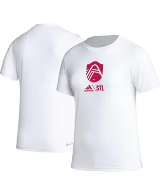 Women's adidas White St. Louis City Sc Aeroready Club Icon T-shirt