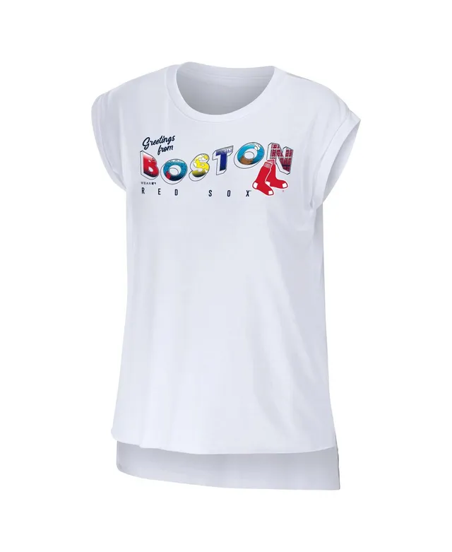 Women's WEAR by Erin Andrews White Houston Astros Greetings From T