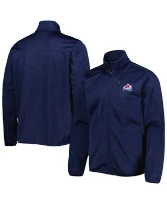 Men's G-iii Sports by Carl Banks Navy Colorado Avalanche Closer Transitional Full-Zip Jacket
