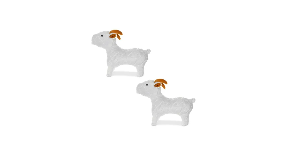 Mighty Farm Goat, 2-Pack Dog Toys