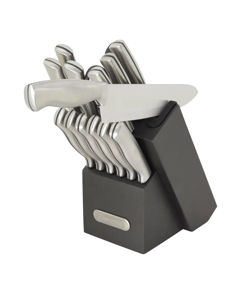Farberware Edgekeeper 15-Piece Cutlery Set - Charcoal