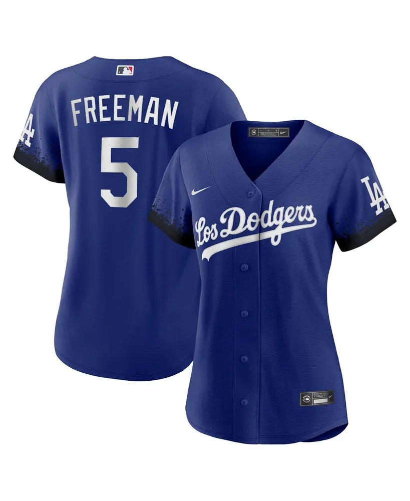 Women's Nike Freddie Freeman Royal Los Angeles Dodgers City Connect Replica Player Jersey