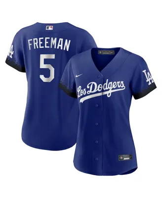 Women's Nike Freddie Freeman Royal Los Angeles Dodgers City Connect Replica Player Jersey