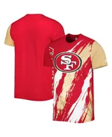 Men's Starter Scarlet San Francisco 49ers Extreme Defender T-shirt