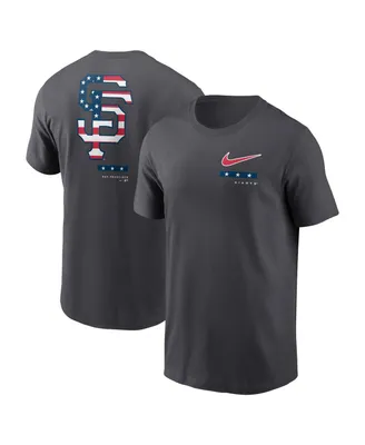 Men's Nike Anthracite San Francisco Giants Americana T-shirt