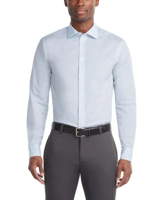 Calvin Klein Men's Steel Plus Regular Fit Stretch Wrinkle Resistant Dress Shirt