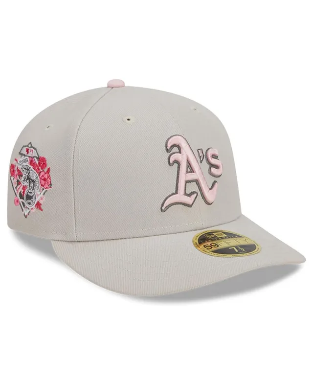 Girls Youth New Era Pink Oakland Athletics 2022 Mother's Day 9TWENTY Adjustable Hat