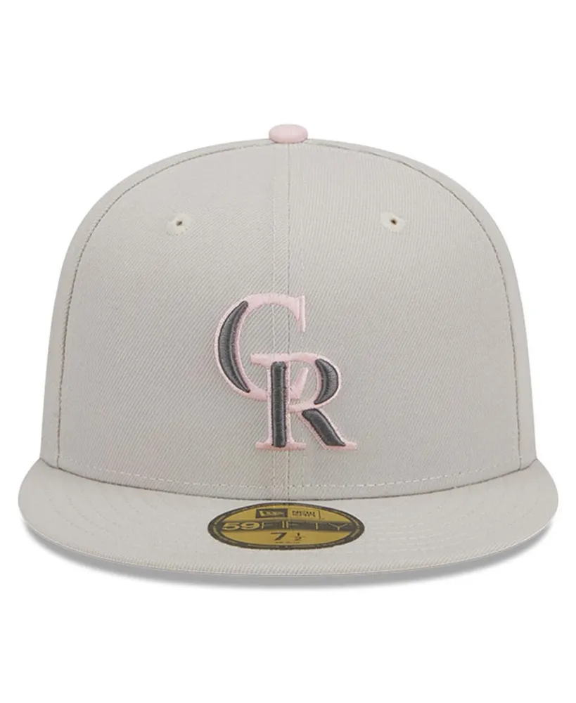 Men's New Era Khaki Colorado Rockies 2023 Mother's Day On-Field 59FIFTY Fitted Hat
