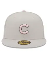 Men's New Era Khaki Chicago Cubs 2023 Mother's Day On-Field 59FIFTY Fitted Hat