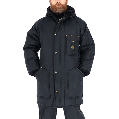 RefrigiWear Big & Tall Iron-Tuff Ice Parka with Hood Water-Resistant Insulated Coat
