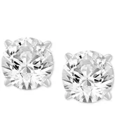 Diamond Stud Earrings (3/8 ct. t.w.) in 14k White Gold