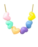 Zomi Gems Girls Jumbo Heart Charm Necklace