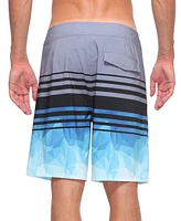 Rokka&Rolla Men's 9" No Mesh Liner Board Shorts Quick Dry Swim Trunks