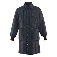 RefrigiWear Big & Tall Insulated Iron-Tuff Inspector Coat Knee-Length Workwear Parka