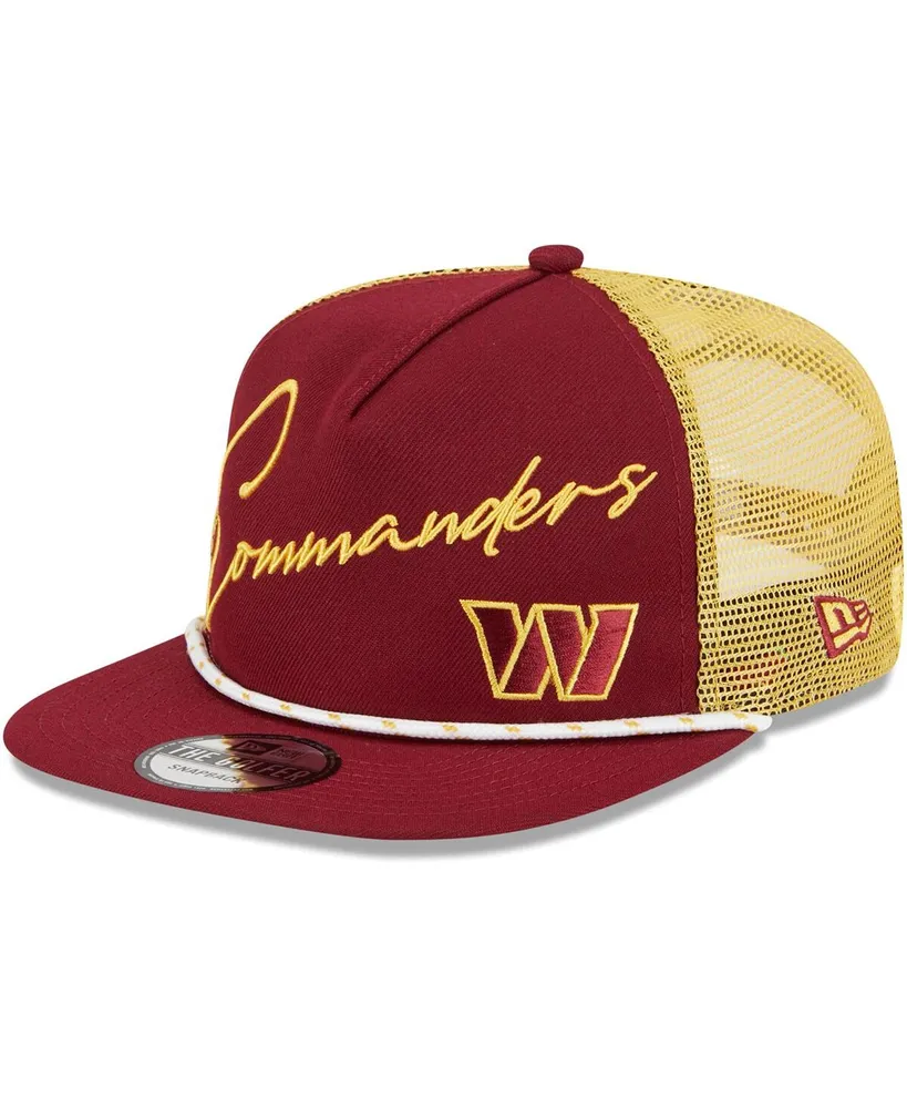 Men's Washington Commanders New Era Burgundy Totem 9FIFTY Snapback Hat