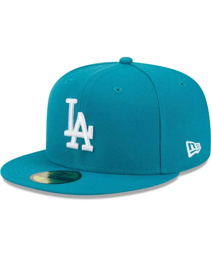 Men's New Era Turquoise Los Angeles Dodgers 59FIFTY Fitted Hat