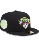 Men's New Era Black York Knicks Color Pack 59FIFTY Fitted Hat