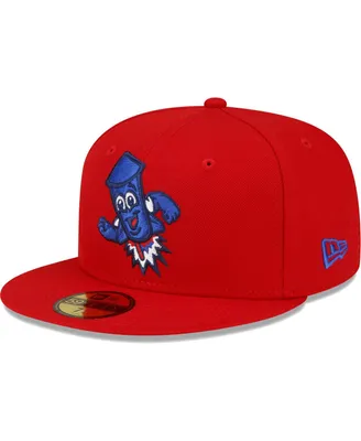 Men's New Era Red Worcester Sox Copa De La Diversion 59FIFTY Fitted Hat
