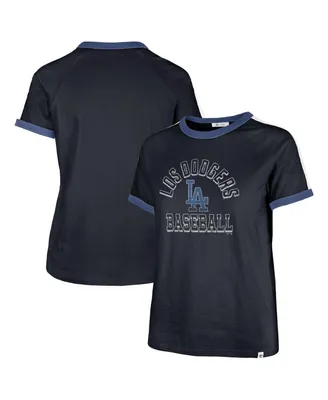 Women's '47 Brand Navy Los Angeles Dodgers City Connect Sweet Heat Peyton T-shirt