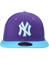 Men's New Era Purple York Yankees Vice 59FIFTY Fitted Hat