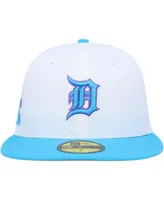 Men's New Era White Detroit Tigers 1984 World Series Vice 59FIFTY Fitted Hat