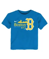 Toddler Boys and Girls Nike Blue Boston Red Sox City Connect Graphic T-shirt